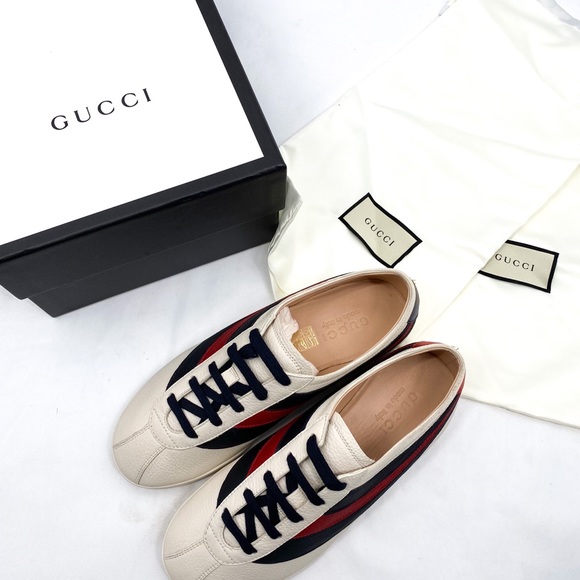 GUCCI Falacer Hebron Sneakers Womens 8 US 483266 - Picture 11 of 11